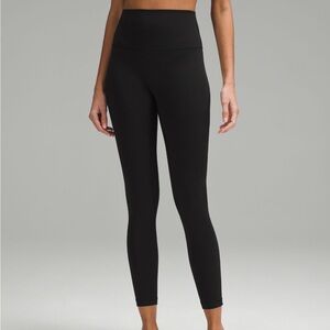 Lululemon high rise align pant; size 8